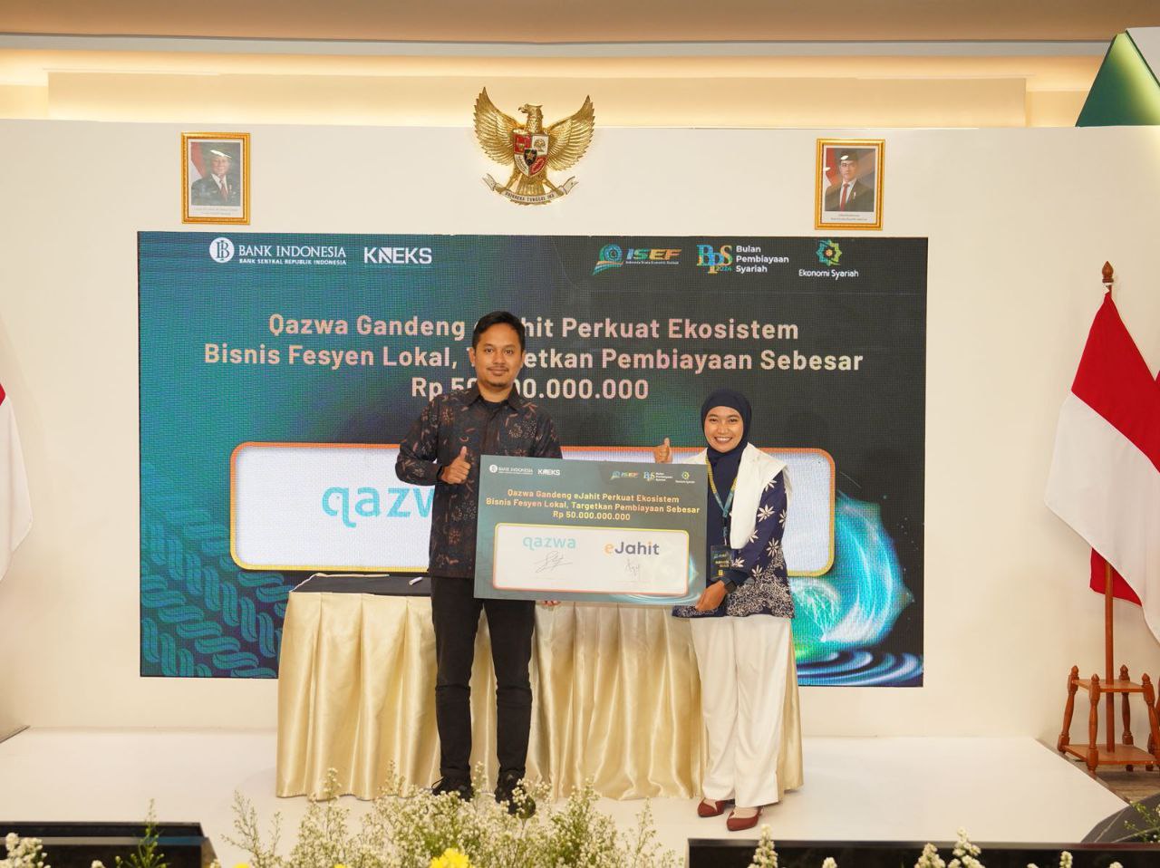 Targetkan Pembiayaan Sebesar Rp50 Miliar, Qazwa Gandeng eJahit untuk Perkuat Ekosistem Bisnis Fesyen Lokal